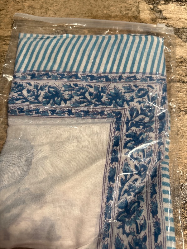 Photo 1 of 100% Cotton Sarong Coverup for Women Indian Hand Block Print Swimsuit Pareo Wrap Skirt Beach Bikini Cover Up Long (73" x 43")
