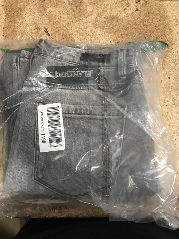 Photo 1 of [BLANKNYC] Womens Rib-cage Ripped Pant Jeans, Justified, 28 US