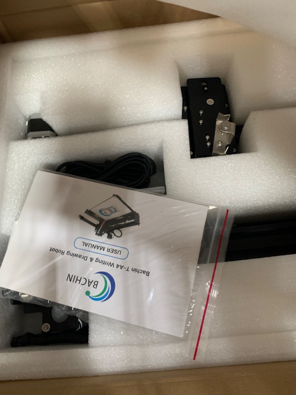 Photo 1 of BACHIN CNC Router Drawing Robot Kit, Pen Plotter & Handwriting Machine?XYZ Plotter iDraw Hand Writing Robot Kit Open Source for Maker, Working Area A4