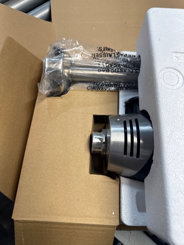 Photo 1 of *** PARTS ONLY *** Waring Commercial Big Stix Heavy Duty Stick Immersion Hand Held Blender, 14" Removable Shaft, 1 HP, 750 Watt, Variable Speed Motor, Professional Restaurant Grade, 15 Gal Capacity, 120V, 5-15P WSB55, Black/Silver