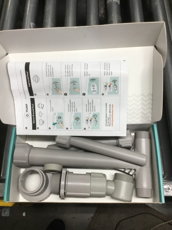 Photo 1 of [Patent Pending] POOLHACKER 2025 Upgrade Pool Fountain - Dual Spray Water Fountains for Above Ground/Inground Pools, 2-in-1 Adjustable Waterfall Pool Sprinkler Fountain (for in-tex & for Best-Way)
