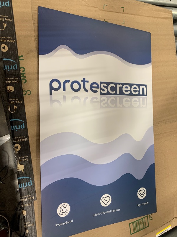 Photo 1 of [2 Pack] Computer Privacy Screen 27 Inch for 16:9 Widescreen Monitor, Removable Eye Protection Anti Glare Blue Light Filter, Anti Scratch Computer Monitor Privacy Shield 27 In