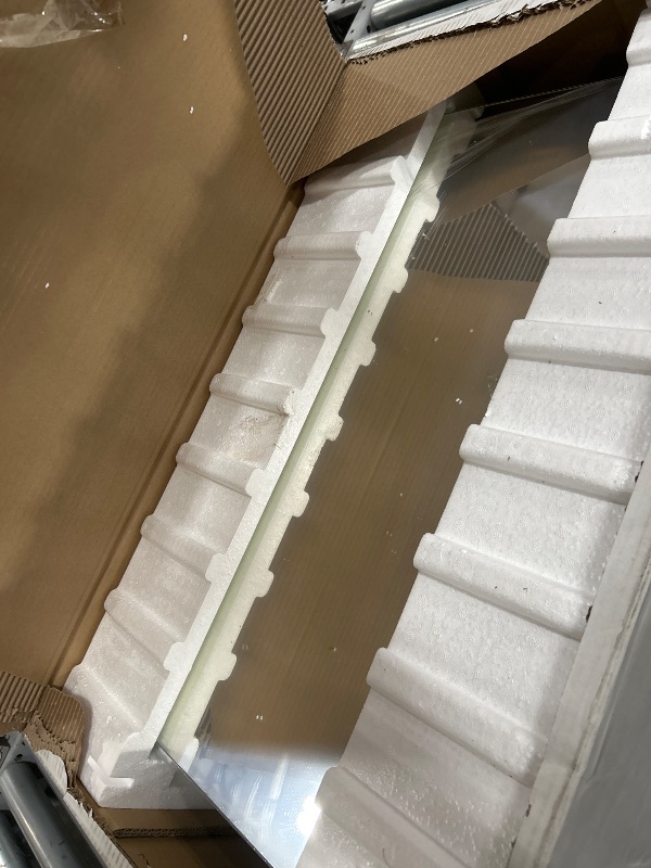 Photo 1 of ***DOOR HINGES HAVE DAMAGE***

KOHLER K-55061-NA Embark Medicine Cabinet, Mirrored Door, Adjustable Shelves, 15"x26", Space-Saving Design
