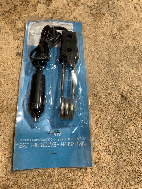 Photo 1 of 24V Portable Car Immersion Heater Auto Cup Mug Water Heater Kettle Tea Coffee Warmer Soup Drinks Electric Heater