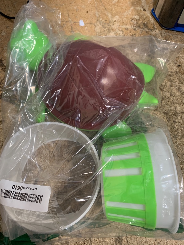 Photo 1 of Pool Chlorine Floater, Large Capacity Floating Chlorine Dispenser Fits 3 Inch Tablets for Large and Small Pools,Adjustable Flow, Heavy-Duty Plastic(Turtle)