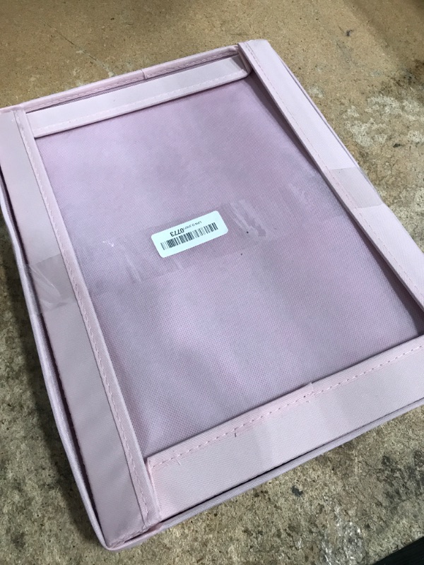 Photo 1 of ** PARTIAL SET /1 BOX W 2 LIDS** GRANNY SAYS Storage Bins Fabric, Large Storage Bins with Lids, Collapsible Storage Box Closet Shelf, Decorative Storage Baskets for Organizing Bedroom Dorm Nursery, Pink, 3-Pack