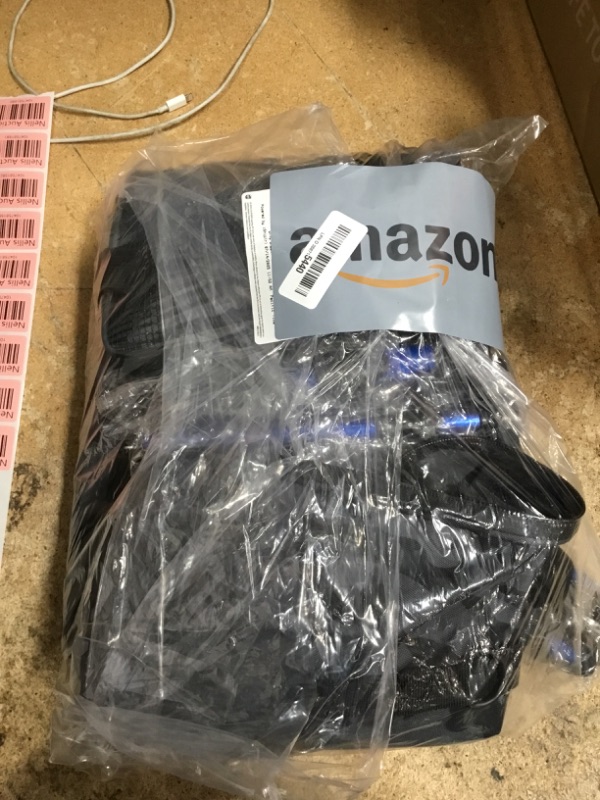 Photo 1 of **MISSING PIECES** PLUSINNO Fishing Backpack with Rod Holders Tackle Box, 42L Large Water-resistant Fishing Tackle Bag Store Fishing Gear