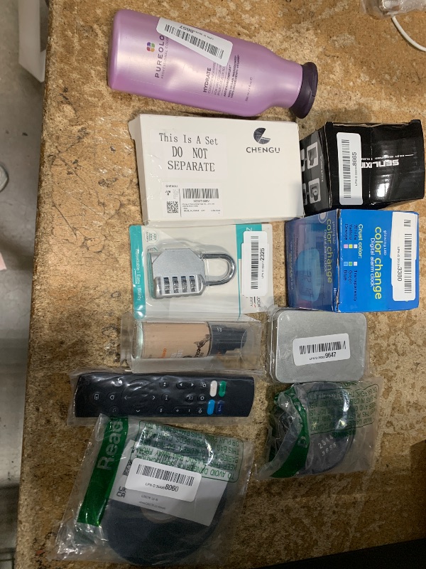 Photo 1 of * FINAL SALE!! NO REFUNDS// BUNDLE OF ASSORTED MISCELLANEOUS ITEMS (10 ITEMS)