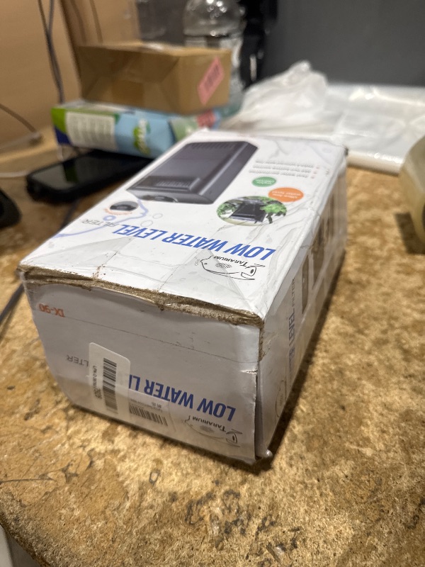 Photo 1 of 222GPH 10W Turtle Tank Filter Aquarium Filter Power Adjustable 10-40 Gal. Small Internal Filter 3-Stage Waterfall Bio-Filtration Quiet Low Water Level for Freshwater Saltwater Fish Tank Easy to Clean