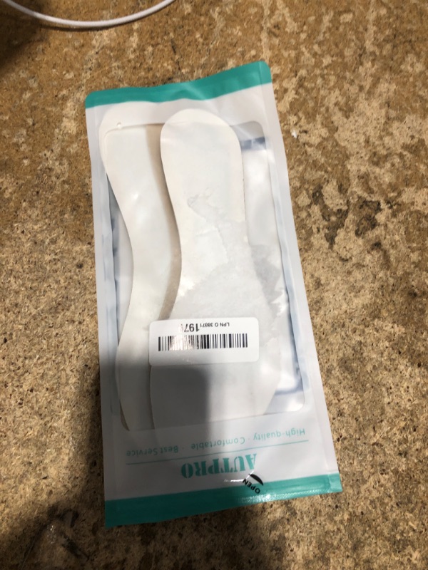 Photo 1 of (2 Pairs) Pigskin Non-Slip High Heel Cushion Inserts Arch Support, Shock & Sweat Absorption, Adhesive Shoe Insoles for Dress Shoes Flats Boots Sandals Relief Blister Callus Pain, Fits Women 5-8 Size