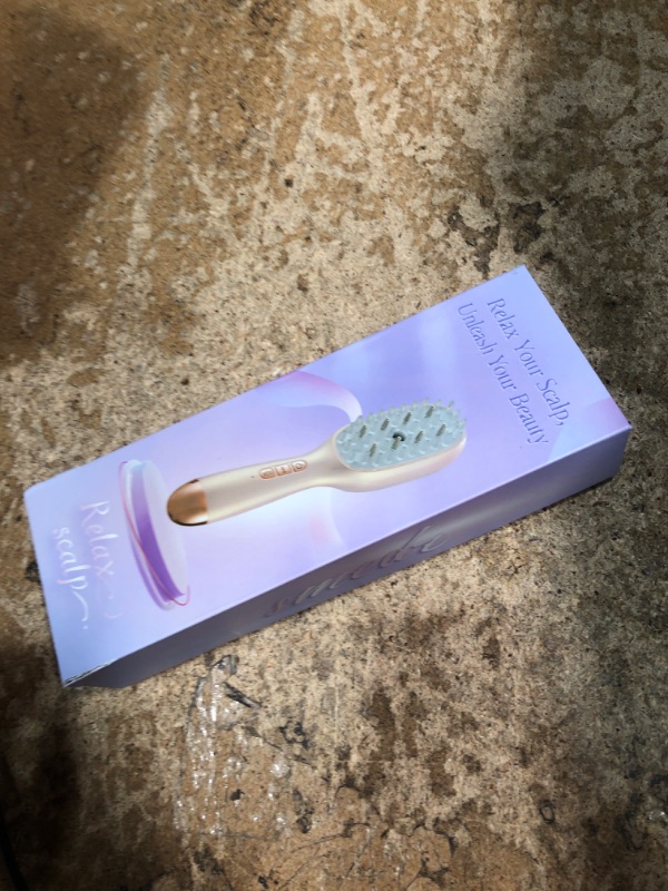 Photo 1 of 2025 New Upgraded Rechargeable 3-in-1 Scalp Massager Nano Mist Hair Oil Applicator Brush with Cooling Vibration & Hydrating Design | Effortless Detangling, Soothing Relaxation for All Hair Types