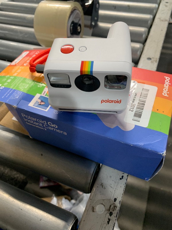 Photo 1 of ***(CAMERA ONLY/ MISSING EVERYTHING ELSE/ UNABLE TO TEST)***Polaroid Go Generation 2 - Mini Instant Camera + Film Bundle (16 Photos Included) - White (6282)