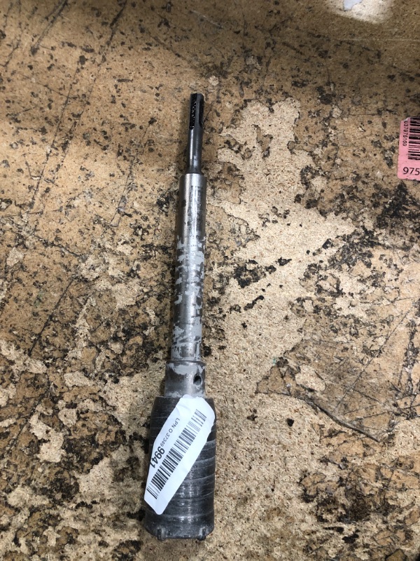 Photo 1 of 1-5/8" Concrete Hole Saw, 40mm Tungsten Steel Core Bit for Cinder Block, Brick, Rock, Plank Walls for Pipes or mini Split Lines, with SDS Plus Shank and 2 Center Positioning Drill Bits.