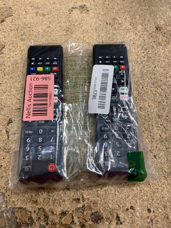 Photo 1 of ?Pack of 2? New Universal Remote for All Samsung TV Remote, Replacement Compatible for All Samsung Smart TV, LED, LCD, HDTV, 3D, Series TV