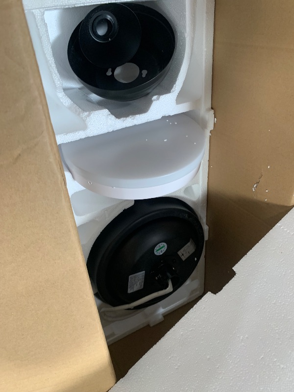 Photo 1 of ***PARTS ONLY***

POCHFAN 52 inch Black Ceiling Fans with Lights and Remote Control, Noiseless Modern Ceiling Fan for Bedroom, Living Room, Dining Room, Dimmable 3CCT 6-Speed ETL Listed