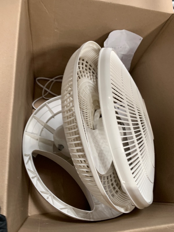 Photo 1 of Lasko Oscillating Adjustable Pedestal Stand Fan with Timer and Remote for Indoor, Bedroom, Living Room, Home Office & College Dorm Use, 16 Inch, White, 1646