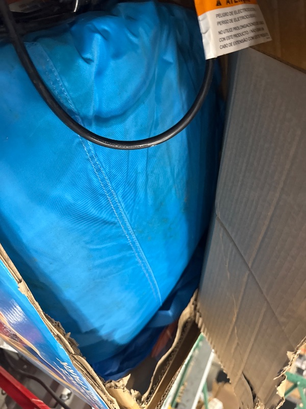 Photo 1 of * *UNKNOWN OF ANY MAJOR DAMAGES** BESTWAY  H2OGO! Beach Bounce House Kids Outdoor Inflatable Water Slide Park with Water Wall, Ground Stakes, Storage Bag, and Air Blower for Quick Setup