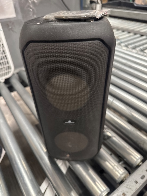 Photo 1 of *MISSINV CHARGER//UNABLE RO TEST**MPD426-AURA 4" X 2 woofers Bluetooth karaoke speaker with different LED light modes