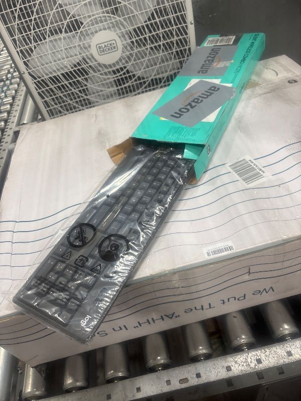 Photo 2 of Logitech MK295 Wireless Mouse & Keyboard Combo with SilentTouch Technology, Full Numpad, Advanced Optical Tracking, Lag-Free Wireless, 90% Less Noise - Graphite