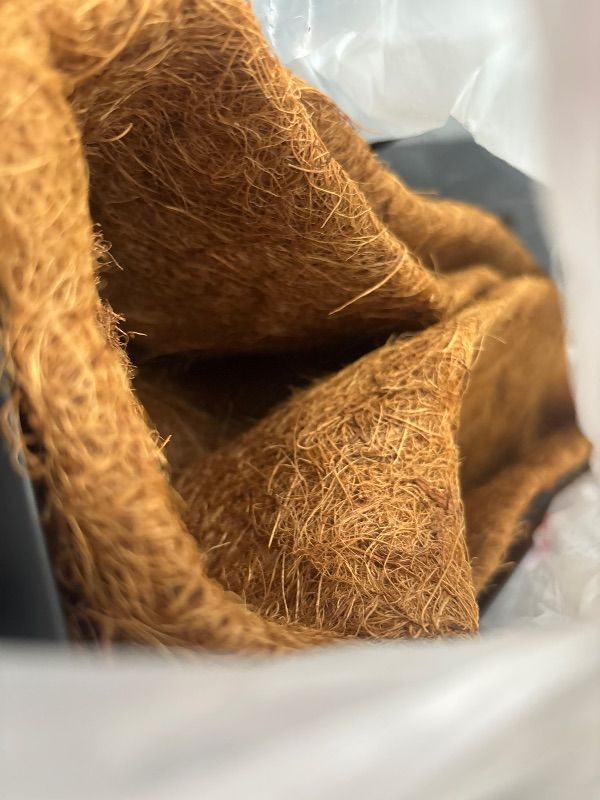 Photo 1 of 2 Pack 30 Inch Window Boxes Planters Railing Planter Box with Adjustable Brackets for Porch Fence Patio Balcony Hanging Flower Baskets with Coco Liners for Outdoor Garden Decor - Black