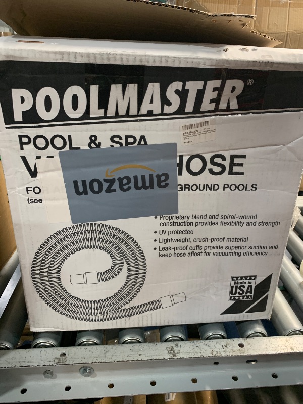 Photo 1 of ***(USED/ UNABLE TO TEST)***Poolmaster 32227 Above-Ground Swimming Pool Vacuum Hose, 1-1/4-Inch x 27-Feet, Neutral