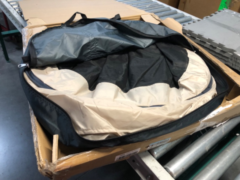 Photo 1 of ***INCOMPLETE - MISSING HARDWARE AND POLES - SEE PICTURES***
EAST OAK Screen House Tent Pop-Up, Portable Screen Room Canopy Instant Screen Tent 10 x 10 FT with Carry Bag for Patio, Backyard, Deck & Outdoor Activities, Beige