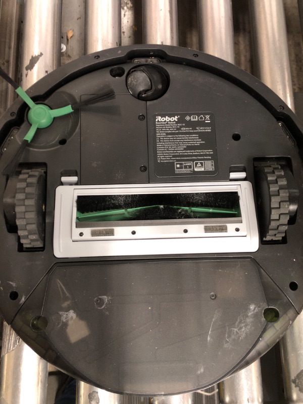 Photo 1 of *****************ONLY FOR PARTS*****iRobot Roomba Plus 504 Vac Robot Vacuum with AutoEmpty Dock - Amazon Exclusive, Superior Power-Lifting Suction, Advanced AI Navigation, Anti-Tangle, Self-Empties for 75 Days, Avoids Obstacles, LiDAR