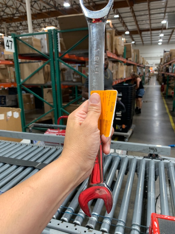 Photo 1 of 1-1/8 in. Ratcheting Combination Wrench (12-Point)
