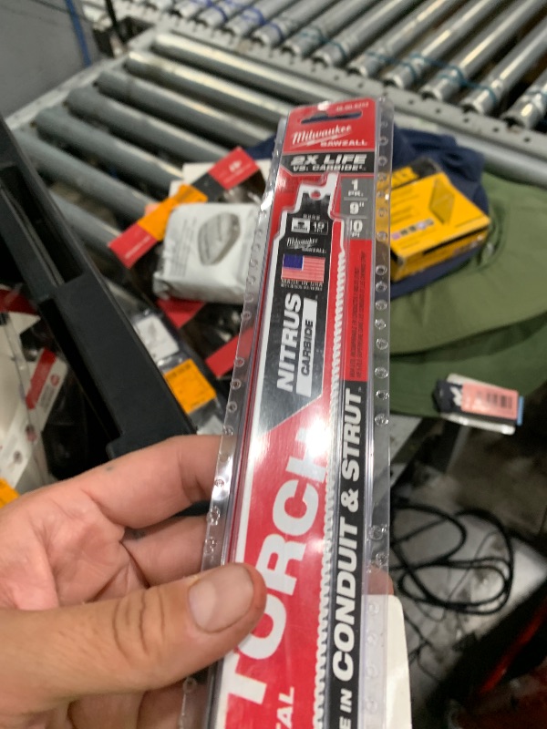 Photo 1 of Milwaukee Electric - 9IN 10TPI Torch Blade 3PK