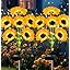 Photo 1 of 6 Pack with 36 Sunflower Lights,Solar Lights Outdoor Garden Decor,Solar Flowers Lights Waterproof,Sunflowers Birthday Gifts for Mom Women Grandma,Decorative Stakes Lights for Landscape Yard Patio Lawn