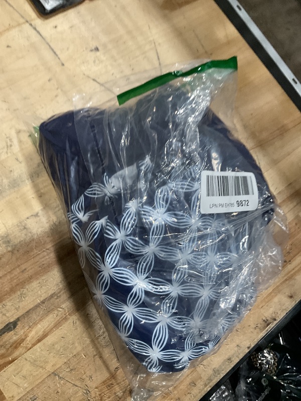 Photo 1 of (xl size ,plus size*) Daci Plus Size Swimsuit Women 2 Piece Ruched Blue Tankini V Neck Top Bathing Suits with Skirt 14W-24W