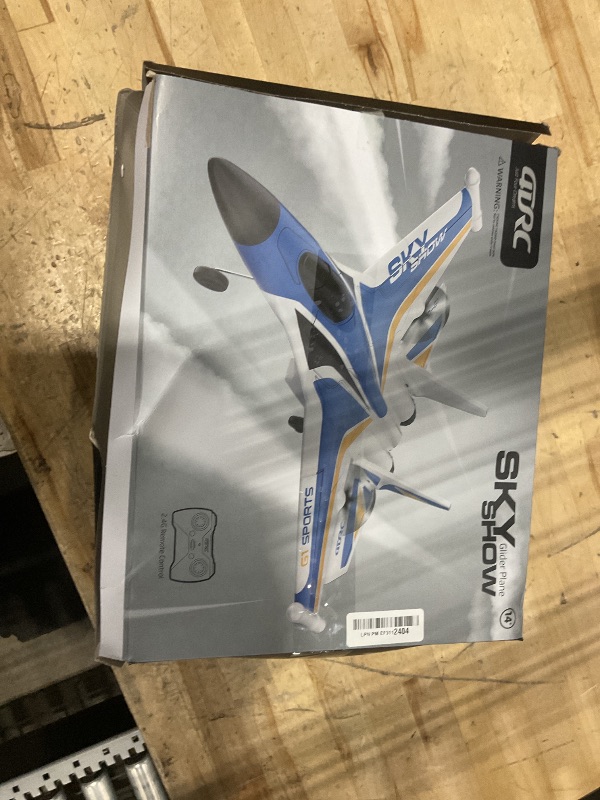 Photo 1 of 4DRC G1 RC Plane for Adults Kids, RC Airplane Fighter Jet 2.4GHz 4 Channel 6-axis Gyro Stabilizer RTF Glider Aircraft Plane Toys, Easy to Fly Remote Control Airplane Glider for Kids & Beginners