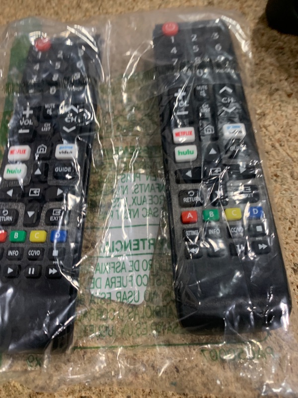 Photo 1 of ?Pack of 2? New Universal Remote for All Samsung TV Remote, Replacement Compatible for All Samsung Smart TV, LED, LCD, HDTV, 3D, Series TV