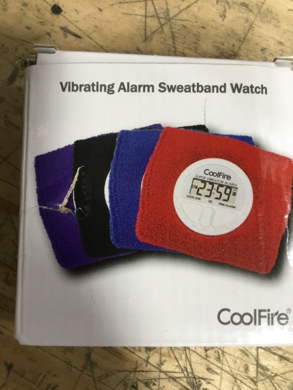 Photo 1 of 
COOLFIRE VIBRATING ALARM SWEATBAND WATCH