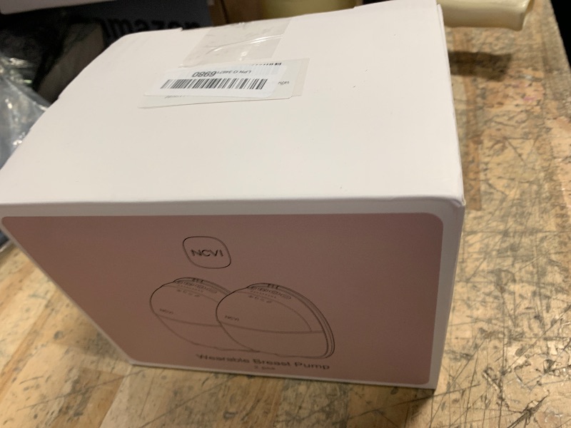 Photo 1 of *MISSING CHARGER AND BAGS* NCVI Hands Free Breast Pump 8111, Wearable Breastfeeding Pump, Electric Wireless Pump with 4 Modes & 9 Levels, Strong Suction & Ultra Quite, Rechargeable Portable Milk Pump, 21/24mm Flanges, 2 Pack