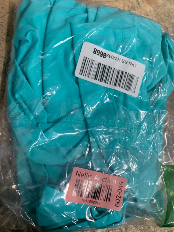 Photo 1 of Dokotoo Women's Activewear Womens Rash Guard Long Sleeve UV UPF50+ Sun Protection Swim Shirts Swim Top Quarter Zip Summer Quick Dry Surf Shirts Turquoise Small