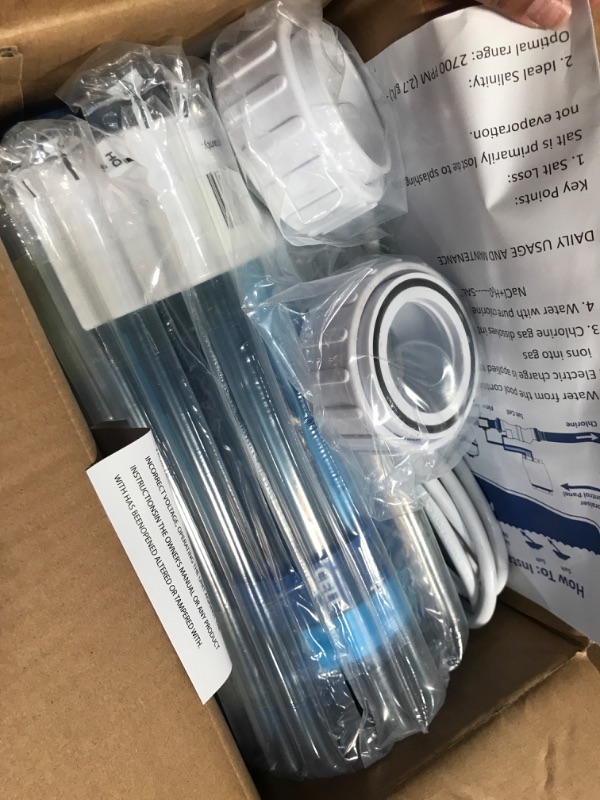 Photo 1 of Rula T-15 Salt Cell Replacement, Compatible with Hayward Turbo T-Cell-15, Pool Salt Cell for 39,000 Gallons