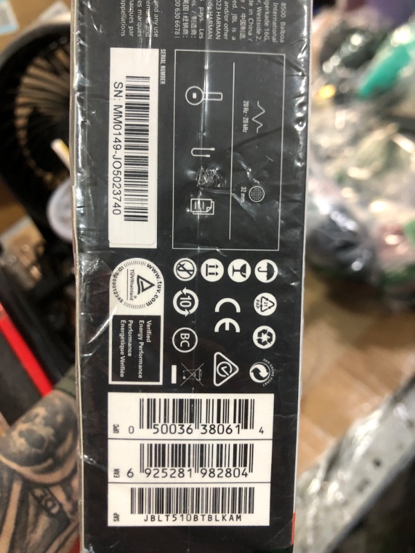 Photo 1 of ***(PARTS ONLY/ NON FUNCTIONAL)***JBL Tune 510BT - Bluetooth headphones with up to 40 hours battery, microphone for call, foldable and comfortable, Android and iOs compatible (Black)