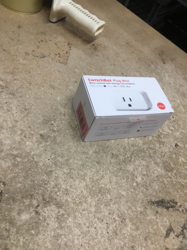Photo 1 of ?2025 New? SwitchBot Smart Plug Mini 15A(4 Pack), Energy Monitor, Smart Home WiFi(2.4GHz) & Bluetooth Outlet, Compatible with Alexa & Google Home, APP Remote Control & Timer Function, No Hub Required