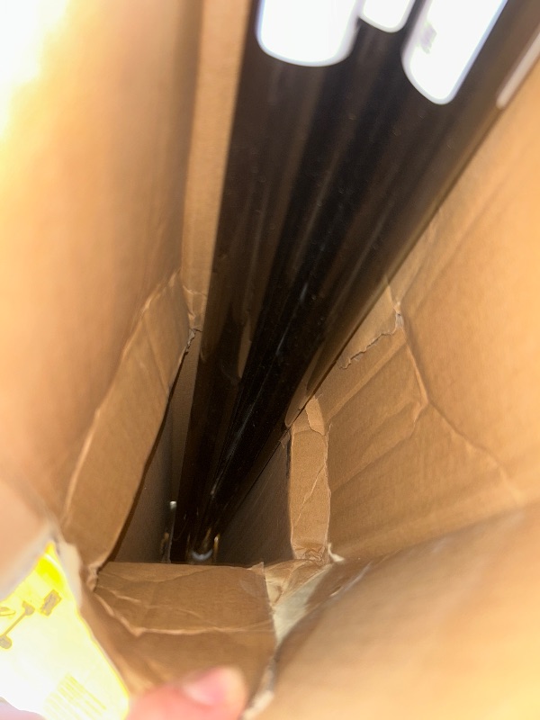 Photo 1 of **Parts Only** ZIPWALL ZP4 ZipPole 10 Foot Spring Barrier (Pack of 4) Loaded Poles for Dust Barriers, 4 Pack, Black
