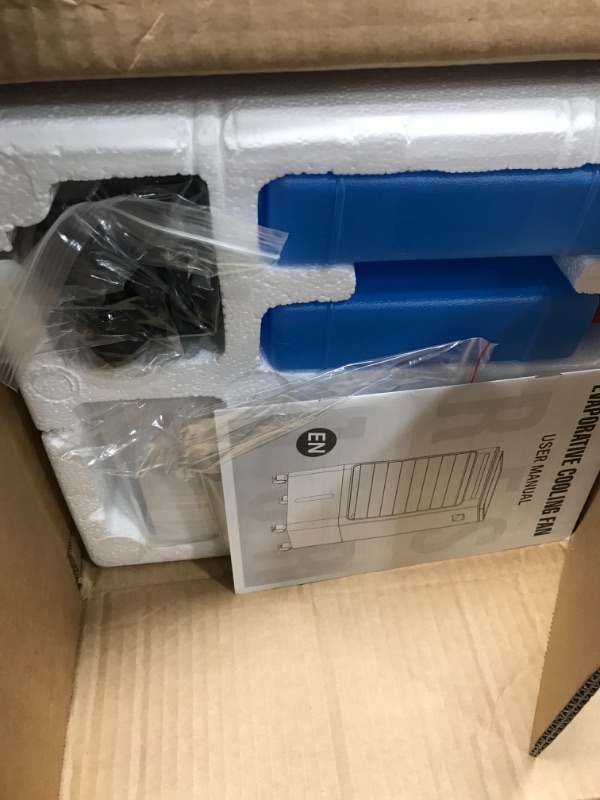 Photo 1 of ***PARTS ONLY***Swamp Cooler Air Conditioner, 4-in-1 Evaporative Air Cooler AC No Window No Exhaust, 3 Speeds, 120°Oscillation, 7H Timer, Remote & Touch Control, Evaporative Cooler Cooling Fan