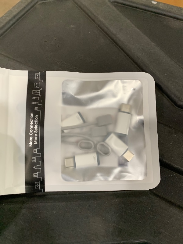 Photo 1 of 4 Pack Lightning to USB C Adapter for iPhone 15/16 Pro/16 Pro Max/Plus,Samsung S24,iPad Air,Nintendo Switch,Fast Charging&Data Transfer (Lightning to USB C Adapter)