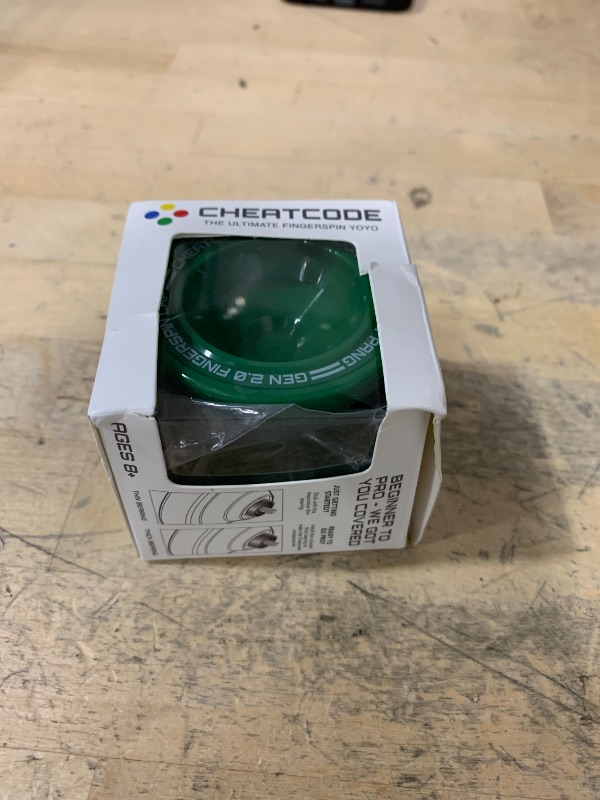 Photo 1 of *MISSING HARDWARE* Cheatcode Yoyo by Brandon Vu | Master Fingerspin Tricks | A Responsive & Unresponsive Yo-yo for Kids, Teens & Adults | Great Yo Yo For Beginners | Extra Professional Ball Bearing Kit Included | Offset