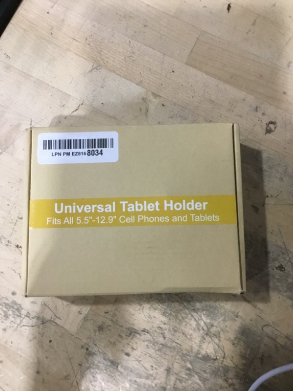 Photo 1 of Abemala 2-in-1 Spin Bike Tablet Holder Mount, Treadmill Tablet Holder Anti-Slip Silicone Design, Phone Holder for Peloton Bike Fits All 5.5-12.9"" Cell Phones and Tablets, Black, Z11pro