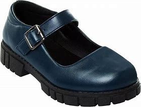 Photo 1 of *COLOR BLACK PATENT PHOTO FOR REFERENCE* French Toast Girls' Buckle School Shoes Sized 3 for ages 5-12 