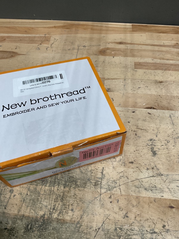 Photo 1 of New brothread 25 Colors Variegated Polyester Embroidery Machine Thread Kit 500M (550Y) Compatible with Brother Janome Babylock Singer Pfaff Bernina Husqvaran Embroidery and Sewing Machines