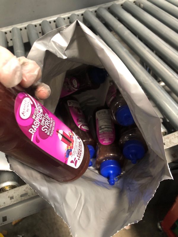 Photo 1 of **UNKNOWN EXP DATE**Master of Mixes Cocktail Essentials Infused Raspberry Syrup, 375 ML Bottle (12.7 Fl Oz) 5 BOTTLES