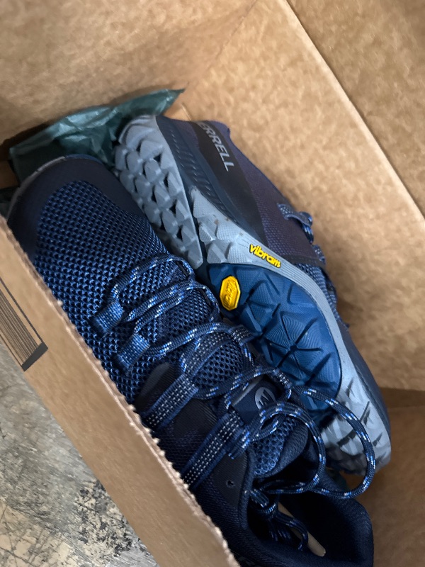 Photo 1 of  merell vibram blue shoes 8.5