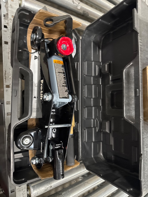 Photo 1 of **Parts Only** Pro-LifT F-2315PE Grey Hydraulic Trolley Jack Car Lift with Blow Molded Case-3000 LBS Capacity, 12 Inch, Black