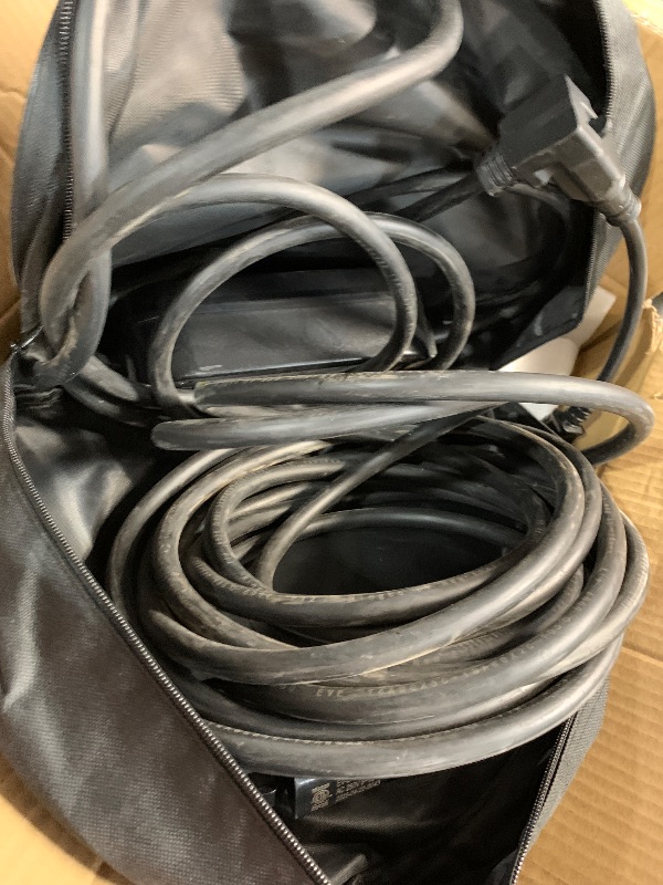 Photo 1 of ***(HEAVILY USED/ MINOR DAMAGE)***TopAutoGear 40FT EV Charger Level 1 & Level 2 16 Amp EV Charging Station with NEMA5-15P & 6-20 Plug, Compatible with J1772 Electric Cars Household Travel Portable Electric Vehicle Charger
